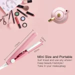 2 In 1 Mini Hair Straightener Easy To Use Travel Friendly - Image 5