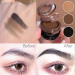 3 in 1 Eyebrow Powder Kit with 3 Shades and Mirror - Waterproof, Long Lasting - Image 4