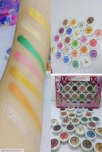 Matte & Glitter Eyeshadow Set 12 Pcs Pakistani Bridal Glam - Image 3