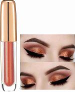 Premium Liquid Glitter Eyeshadows Golden Brown - Image 5