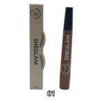 Waterproof Liquid Eyebrow Pen Brown - Quad Tip, Natural Hair Stroke Finish