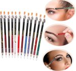 Matte Eye Pencil Set - 6 Pcs Multicolor Kajal & Eyeliner Pencils for Pakistani Brides & - Image 4