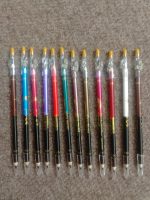 Matte Eye Pencil Set - 6 Pcs Multicolor Kajal & Eyeliner Pencils for Pakistani Brides & - Image 5
