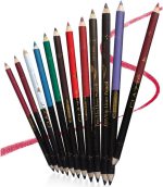 Matte Eye Pencil Set - 6 Pcs Multicolor Kajal & Eyeliner Pencils for Pakistani Brides & - Image 6