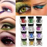 6 Pcs High Pigment Eyeshadow Set with Glitter and Shimmer, Multicolor - Image 3
