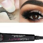 Black Waterproof Eyelash Glue - Fast-Drying, Long-Lasting False Lash Adhesive