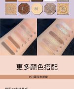 Matte and Glitter Eyeshadow Palette for Brides and Parties - Multicolor, High Pigmented - Image 11