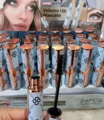 Premium Mascara for Dry Lashes - Smudge Proof Volume, Rose Gold and Blue Design - Image 7