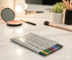 12 Color Eyeshadow Pencils for Pakistani Brides and Partygoers - Long Lasting, High Pigmented - Image 6
