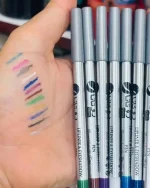 12 Color Eyeshadow Pencils for Pakistani Brides and Partygoers - Long Lasting, High Pigmented - Image 2