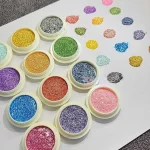24-Piece Multicolor Glitter Eyeshadow Set - High Pigment Eye Makeup Kit - Image 17