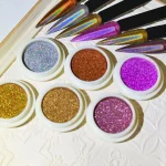 24-Piece Multicolor Glitter Eyeshadow Set - High Pigment Eye Makeup Kit - Image 13