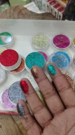 24-Piece Multicolor Glitter Eyeshadow Set - High Pigment Eye Makeup Kit - Image 15