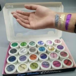24-Piece Multicolor Glitter Eyeshadow Set