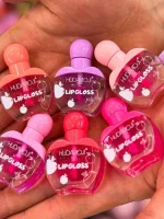 Hudamoji Sweet Fragrant Lip Gloss Pink - Image 7