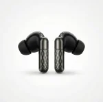TWS Wireless Earbuds Yellow Black Battery Charging - Image 4