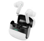 TWS Wireless Earbuds Yellow Black Battery Charging - Image 6