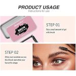 Eyebrow Styling Soap Gel for Pakistani Women – Long Lasting Brow Fixer with Brush - Image 4