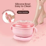 Pink Portable Wax Heater for Hair Removal