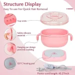 Pink Portable Wax Heater for Hair Removal - Image 8