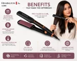 Remington Pro S-890 Hair Straightener & Curler Ceramic Coated Plates - Image 7