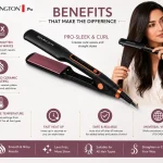 Remington Pro S-890 Hair Straightener & Curler Ceramic Coated Plates