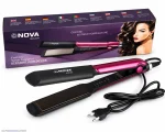 NOVA NHS-870 Professional Hair Straightener | Adjustable Temperature Control