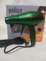 Braun BR-6000 Hair Dryer 3-in-1 Green