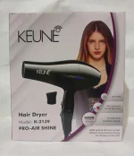 KEUNE K-2139 Pro-Air Shine Hair Dryer Black