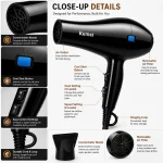 Professional Hair Dryer KM-2137 - Image 7