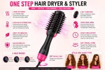 Professional Ionic Hair Dryer & Styler Brush - Image 3