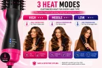 Professional Ionic Hair Dryer & Styler Brush - Image 4