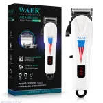 WAER WA-2092 Professional Rechargeable Hair Clipper with LED Display