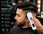 WAER WA-2092 Professional Rechargeable Hair Clipper with LED Display - Image 9