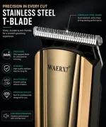 WAERX7 WA-7021 Professional Cordless Hair Trimmer for Men - Image 2