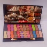 24-Color Eyeshadow Palette with Brush and Mirror Pakistan