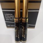 Waterproof Liquid Eyeliner Pack of 2 - Black, Smudge Proof, UV Protection