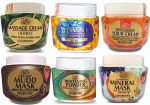 Whitening Facial Kit Pack of 6 – Complete Glow & Brightening SetGet salon-quality results at home with this Whitening Facial Kit, Pack of 6 — a complete six-step skincare system designed to cleanse, exfoliate, brighten, and hydrate your skin in one easy routine. Formulated for all skin types, this kit combines a massage cream, vitamin moisturizing cream, scrub cream, mud mask, whitening powder, and a mineral mask infused with red sea weed nutrients to target dullness, uneven tone, and tired-looking skin.  Each step in this six-piece set is designed to work together for a visibly brighter, smoother complexion. Start with the scrub cream to gently exfoliate away dead skin and impurities, follow with the mud mask to deep-cleanse pores, then apply the vitamin moisturizing cream to restore hydration. The whitening powder and mineral mask work to even out skin tone and add a healthy glow, while the massage cream finishes the routine by relaxing the skin and boosting circulation for that fresh, just-had-a-facial look.  Facial kits have become a go-to self-care essential for shoppers across Pakistan, and this pack competes directly with well-known names like BC+ Beauty Concern and Johnson White Cosmetics facial kits often found on Daraz and other local skincare stores. Where many salon facials cost thousands of rupees per session, this at-home pack of 6 lets you repeat the full glow treatment multiple times without the salon price tag, making it a smart pick for anyone wanting consistent results before weddings, events, or simply as part of a weekly beauty routine.  The smooth, cream-based texture glides on easily and is suitable for all skin types, so both oily and dry skin can enjoy the brightening and hydrating benefits without irritation. The elegant white and golden packaging also makes this kit a great gift option for friends, sisters, or mothers who love pampering their skin.  As with any new skincare product, we recommend performing a patch test on a small area of skin before full application, checking ingredients for known allergies, and following the instructions included with the kit.  Treat your skin to a complete brightening facial experience — order your Whitening Facial Kit, Pack of 6 today from Reex.pk and enjoy fast, reliable delivery across Pakistan with cash on delivery available. - Image 5