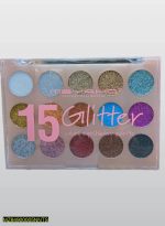 15-Color Glitter Eyeshadow Palette for Women - Image 3