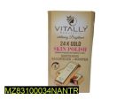 VITALLY 24K Gold Skin Polisher 200g – Brightening & Exfoliating Cream - Image 3