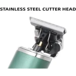USB Rechargeable Hair Trimmer with Blade Set - Image 3