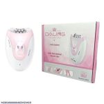 Rechargeable Women's Epilator with 2 Speeds and LED Light Lilac - Image 2