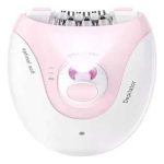 Rechargeable Women's Epilator with 2 Speeds and LED Light Lilac - Image 6