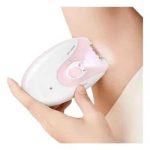 Rechargeable Women's Epilator with 2 Speeds and LED Light Lilac - Image 3
