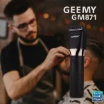 Geemy GM871 Hair Trimmer USB Rechargeable - Image 7