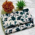 Green Printed Polo Cotton Shirt & Trouser 2 Piece Suit Set