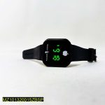 Touch LED Digital Watch Black Silicone Strap - Transparent Case Sports Watch for Men and Women - Image 4