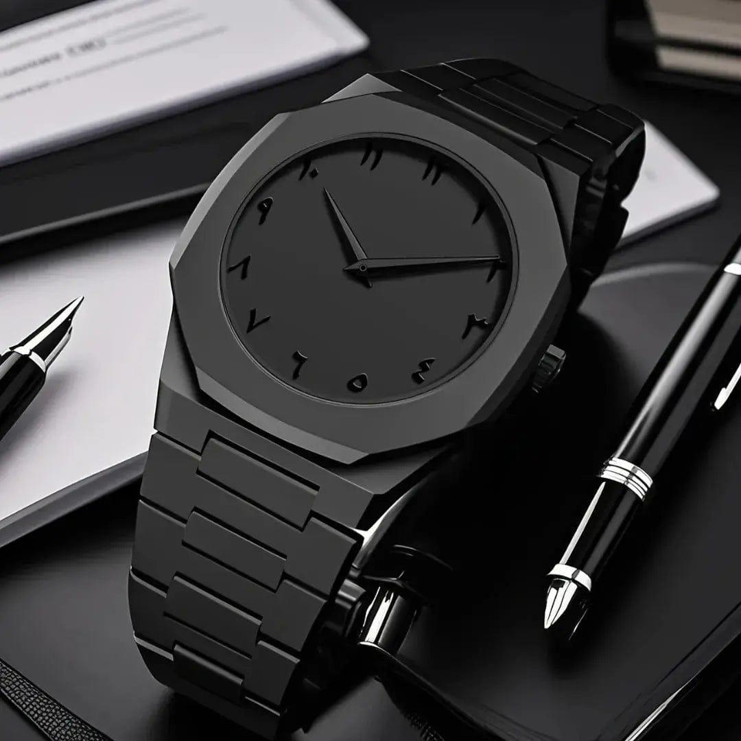MZ1156200095TEWEHB-media-1 Black Carbon Fiber Men's Watch Quartz Matte Finish - Image 1