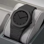 Black Carbon Fiber Men's Watch Quartz Matte Finish - Image 3