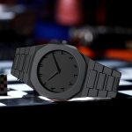 Black Carbon Fiber Men's Watch Quartz Matte Finish - Image 5